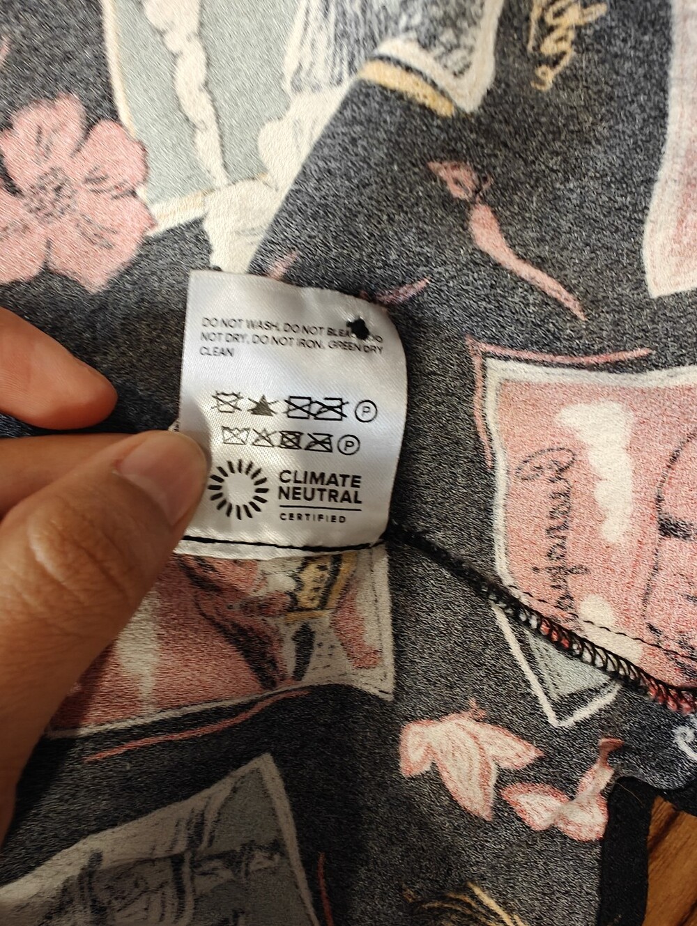 Reformation Brixton Dress Havana Postcard Print Sz 2 - Picture 8 of 15